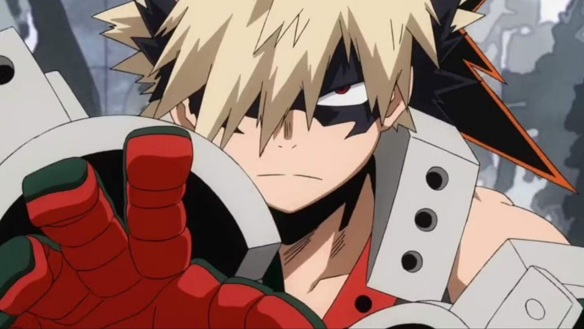 Katsuki Bakugo as seen in the anime (Image via Bones)